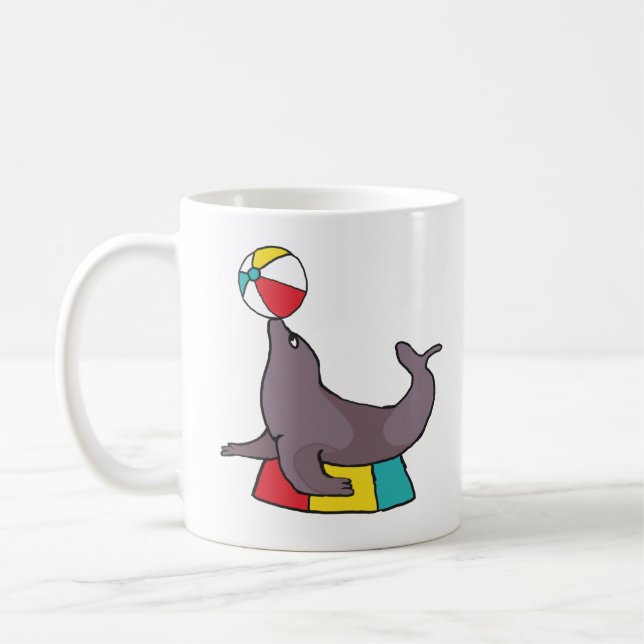 Caneca De Café Selo de Execução de Circo (Esquerda)