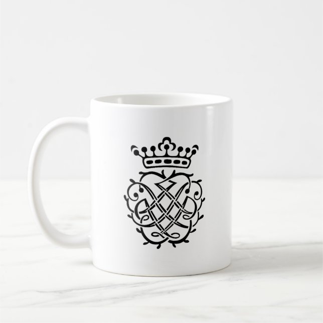 Caneca De Café selo de J.S. Bach (Esquerda)