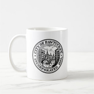 Caneca De Café Selo de Pawtucket, Rhode Island