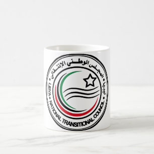 Caneca De Café Selo do Conselho Nacional de Transição da Líbia