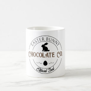 Caneca De Café Selo Oficial da Companhia de Chocolate do Coelho d