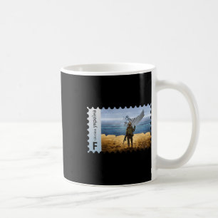 Caneca De Café Selo Postal Vintage Ucrânia Bandeira Orgulho Dia d