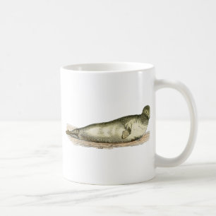 Caneca De Café Selo Vintage