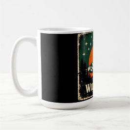 Caneca De Café Selvagem & Livre – Espírito da Liberdade ao Ar Liv