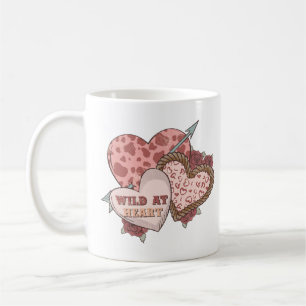 Caneca De Café Selvagem No Coração