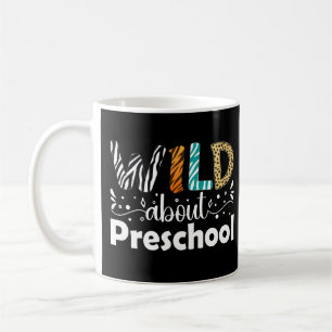 Caneca De Café Selvagem Sobre Estudantes De Pré-Escolas Engraçado