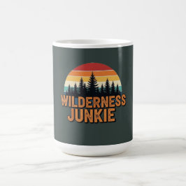 Caneca De Café Selvagem vagem retro design