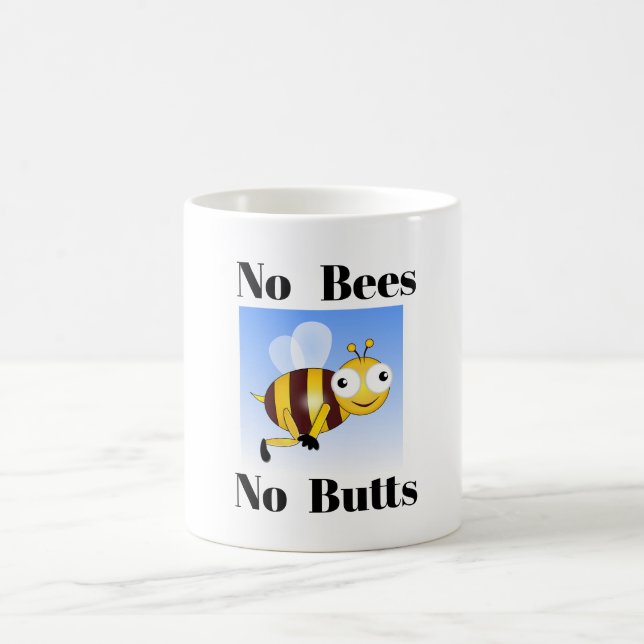 Caneca De Café Sem Abelhas Sem Bumbuns Coffee Mug (Centro)