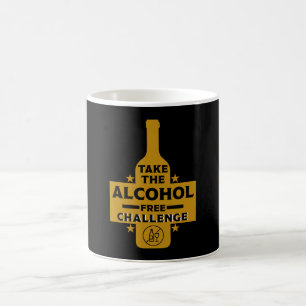 Caneca De Café Sem Álcool E Sóbrio