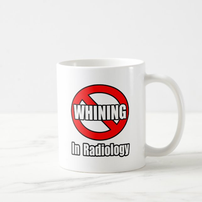 Caneca De Café Sem Balança Na Radiologia (Direita)