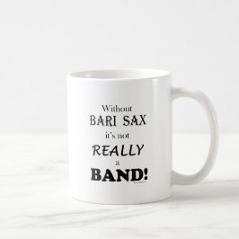 Caneca De Café Sem Bari Sax - Banda
