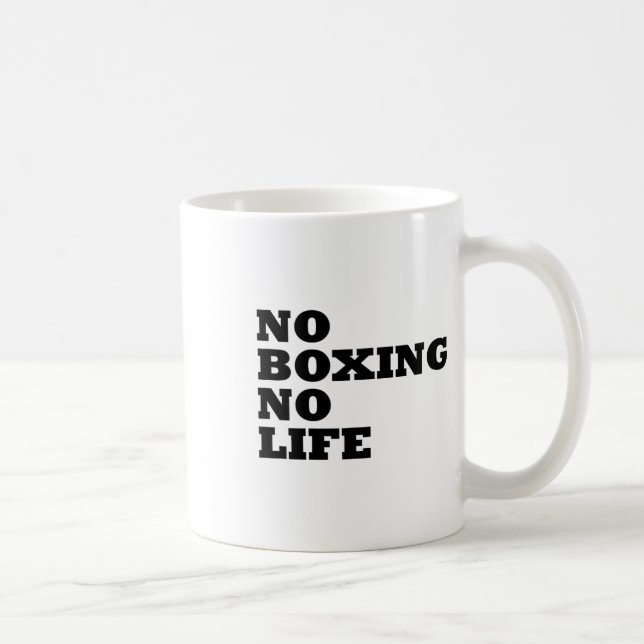 Caneca De Café Sem Boxing Sem Camisa De Vida (Direita)