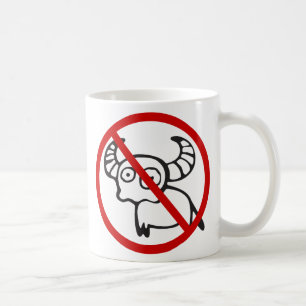 Caneca De Café SEM Búfalo ⚠ Sinal Tailandês Funny Asiático ⚠