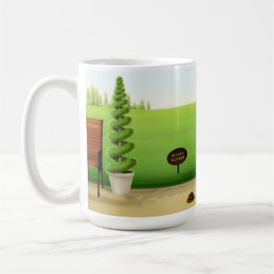 Caneca De Café "Sem Cachorros Permitidos" Cachorro Poo em Belo Pa