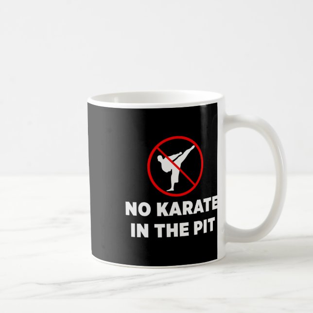 Caneca De Café Sem Caratê No Poço (Direita)