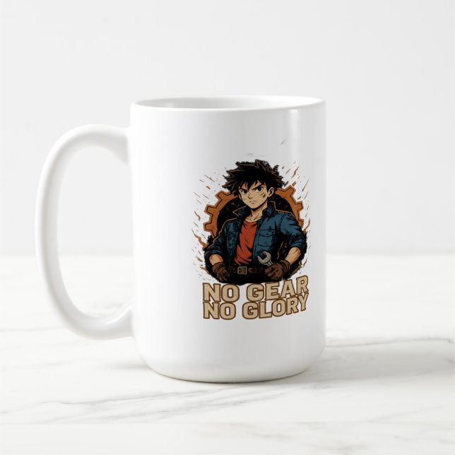 Caneca De Café Sem Engrenagem Sem Glória (Esquerda)
