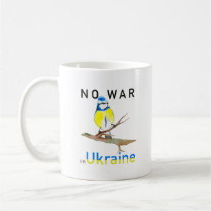 Caneca De Café Sem guerra de aves aquáticas na Ucrânia