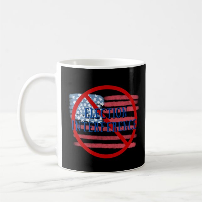 Caneca De Café Sem interferência eleitoral - (Esquerda)