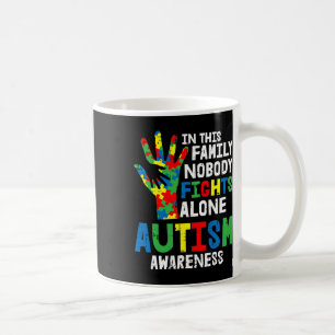 Caneca De Café Sem Luta Sozinha, Quebra-cabeça de Consciência do