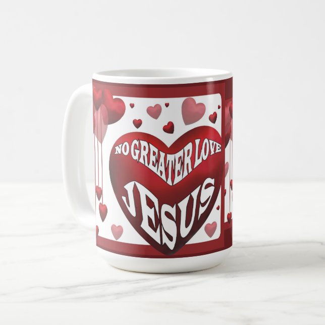 Caneca De Café Sem Maior Amor © Mug 11oz. (Frente Esquerda)