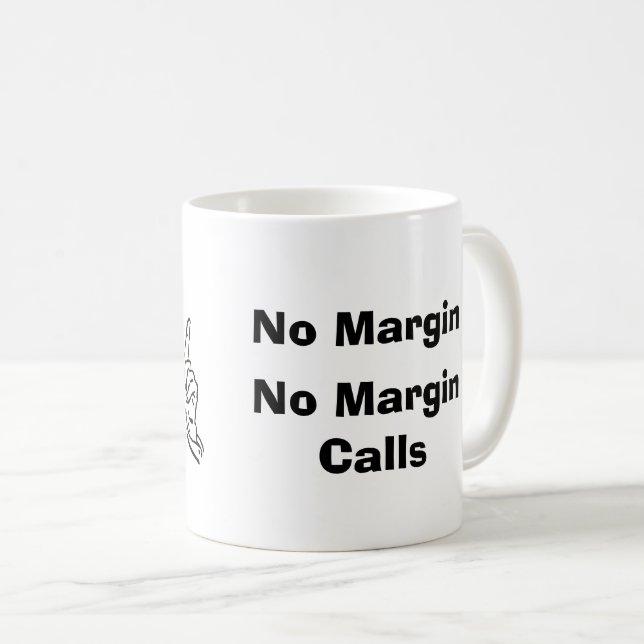 Caneca De Café Sem Margem, Sem Chamadas Marginais (Frente Esquerda)