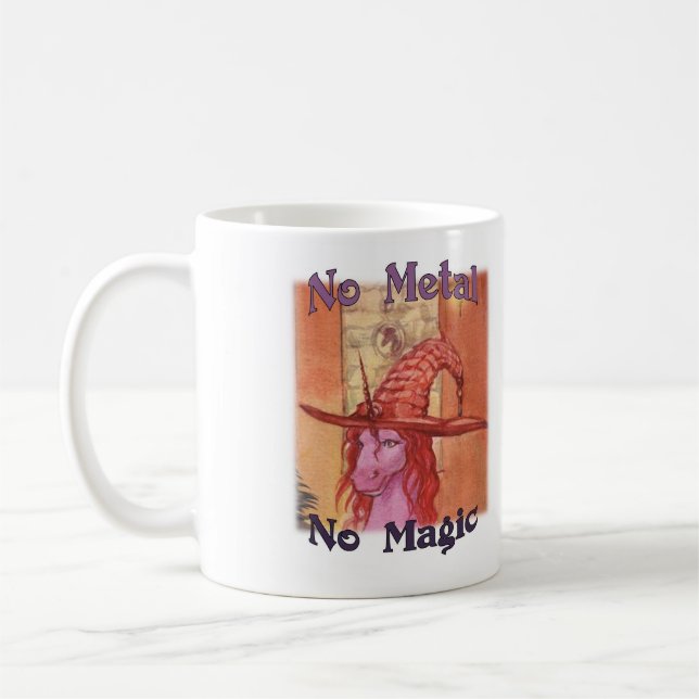 Caneca De Café Sem metal sem magia - Alumna Mug (Esquerda)