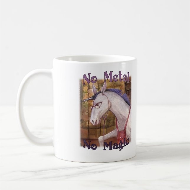 Caneca De Café Sem metal sem magia - Dr. Zinko Mug (Esquerda)
