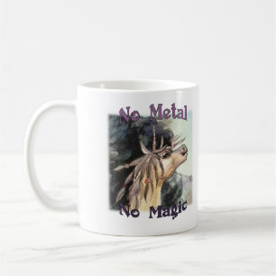 Caneca De Café Sem metal sem magia - Silubhra Mug