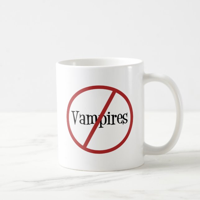 Caneca De Café Sem Mug de Vampiros (Direita)