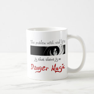 Caneca De Café Sem música de perigo