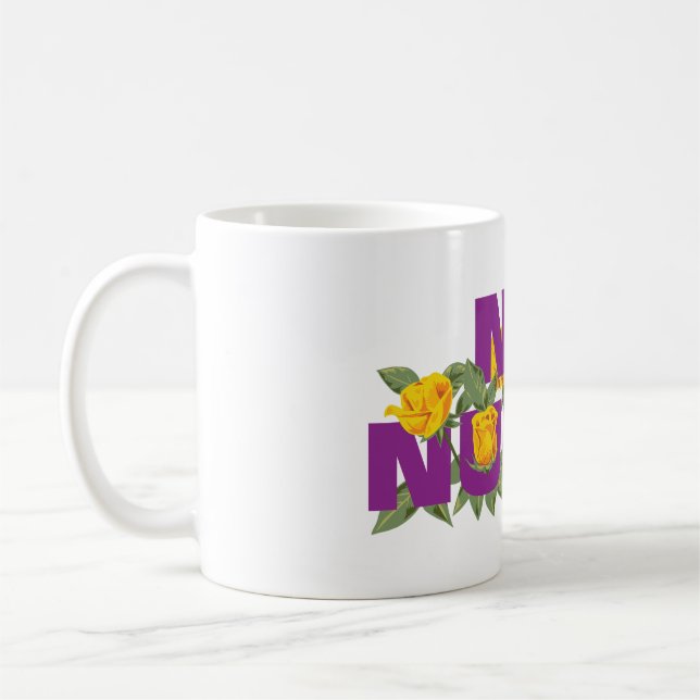 Caneca De Café SEM NUKS - ROSA oficial Mug (Esquerda)