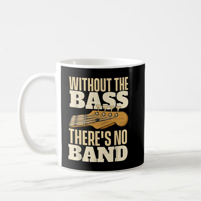 Caneca De Café Sem O Bass, Guitarista Bresco Bass Pl (Esquerda)