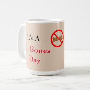 Caneca De Café Sem Ossos Ilustrados Coffee Mug