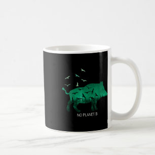 Caneca De Café Sem planeta B Proteção Ambiental da Terra Clima