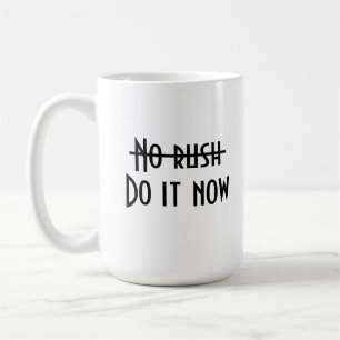 Caneca De Café Sem pressa
