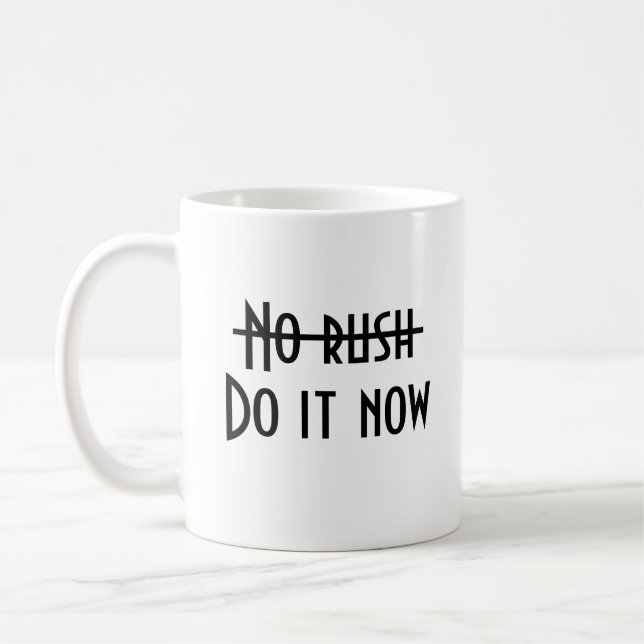 Caneca De Café Sem pressa (Esquerda)