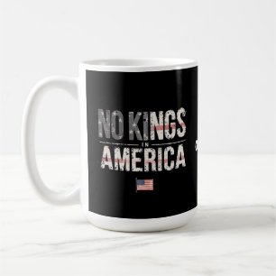 Caneca De Café Sem Reis na América orgulhosamente independente e 