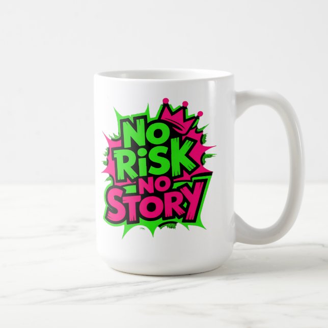 Caneca De Café Sem Risco Sem História (Direita)