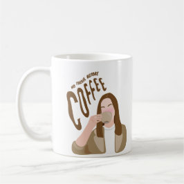 Caneca De Café Sem Talkie Antes Do Café