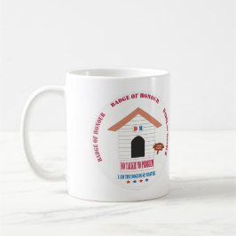 Caneca De Café Sem Talkie Sem Problemas Doghouse MasterClassic Mu