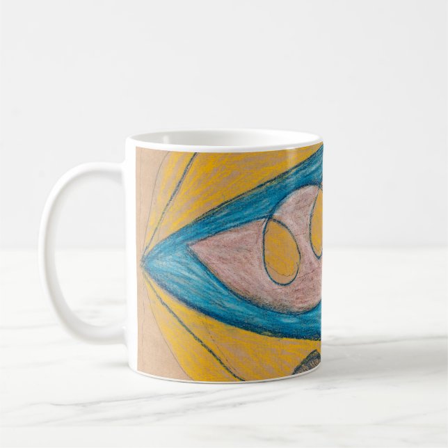 Caneca De Café Sem título, 1908 por Hilma af Klint (Esquerda)
