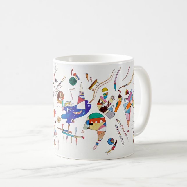 Caneca De Café Sem título | Wassily Kandinsky | (Frente Esquerda)