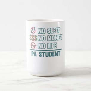 Caneca De Café Sem Vida PA Estudante Assistente Médico Assistente
