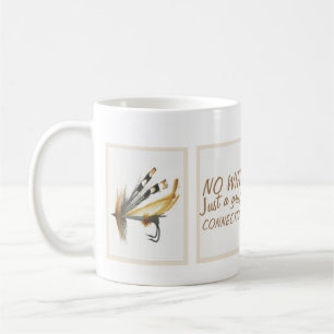 Caneca De Café Sem WiFI Voando Cama de Pesca