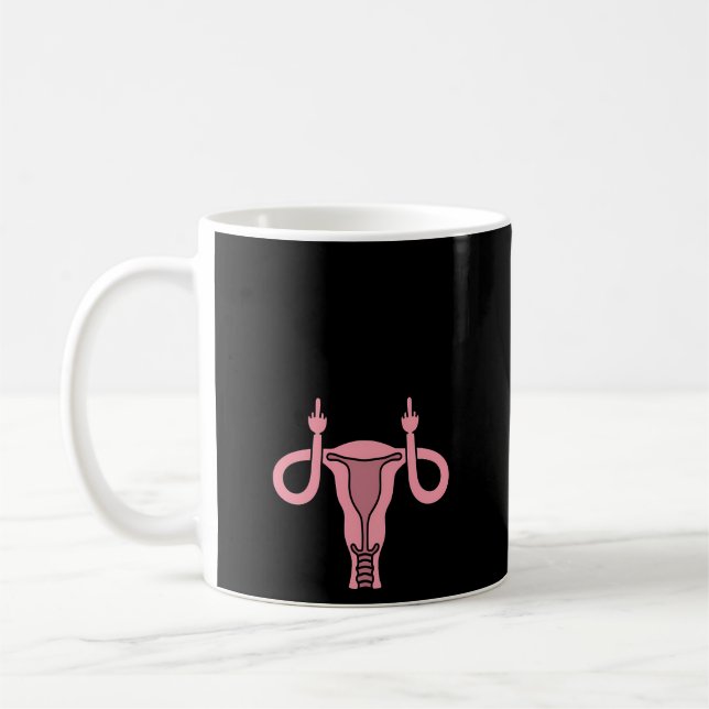 Caneca De Café Sem Womb Para Sua Recuperação De Histerectomia Rem (Esquerda)