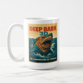 Caneca De Café Semana de Shark Pei: Latido Profundo 3D