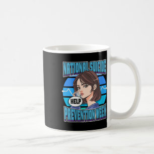 Caneca De Café Semana Nacional de Prevenção ao Suicídio Feminino