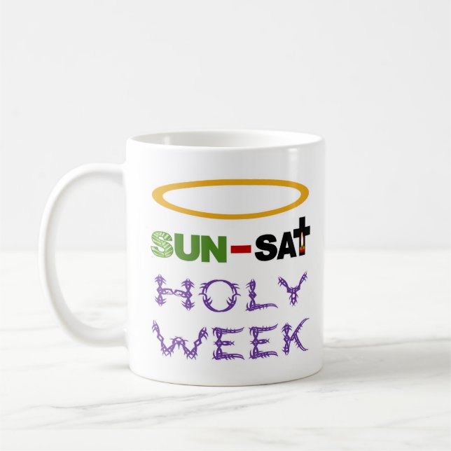 Caneca De Café Semana Santa (Domingo de Palma a Quinta Santa) (Esquerda)