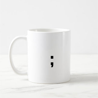 Caneca De Café Semicolon