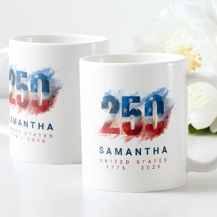 Caneca De Café Semiquincentenário EUA Aniversário de 250 anos da 